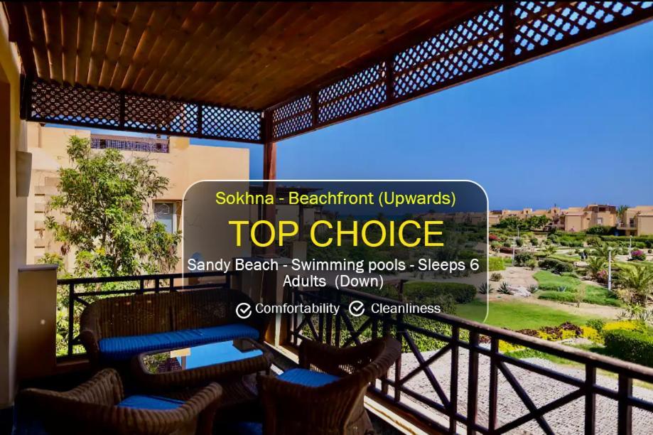 Chalet 4brs Beachside With Penthouse And Stunning Seaview L Einbay Ain Sukhna